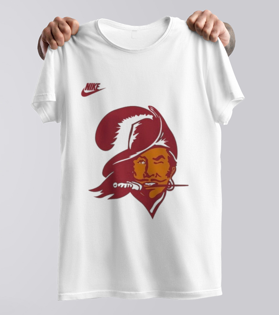 Tampa Bay Buccaneers Nike Bucco Bruce Iconic Vintage Logo T-Shirt
