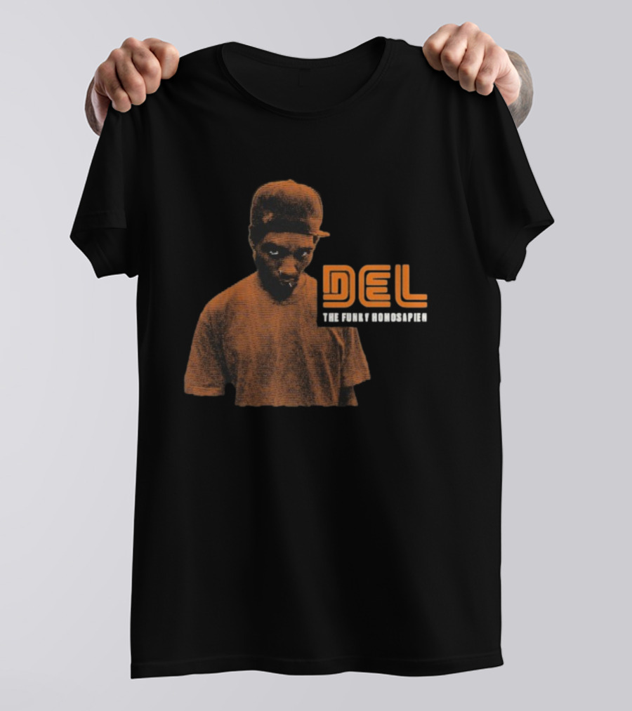 DEL The Funky Homosapien Soopa Hip Hop Icon Vintage Style T-Shirt