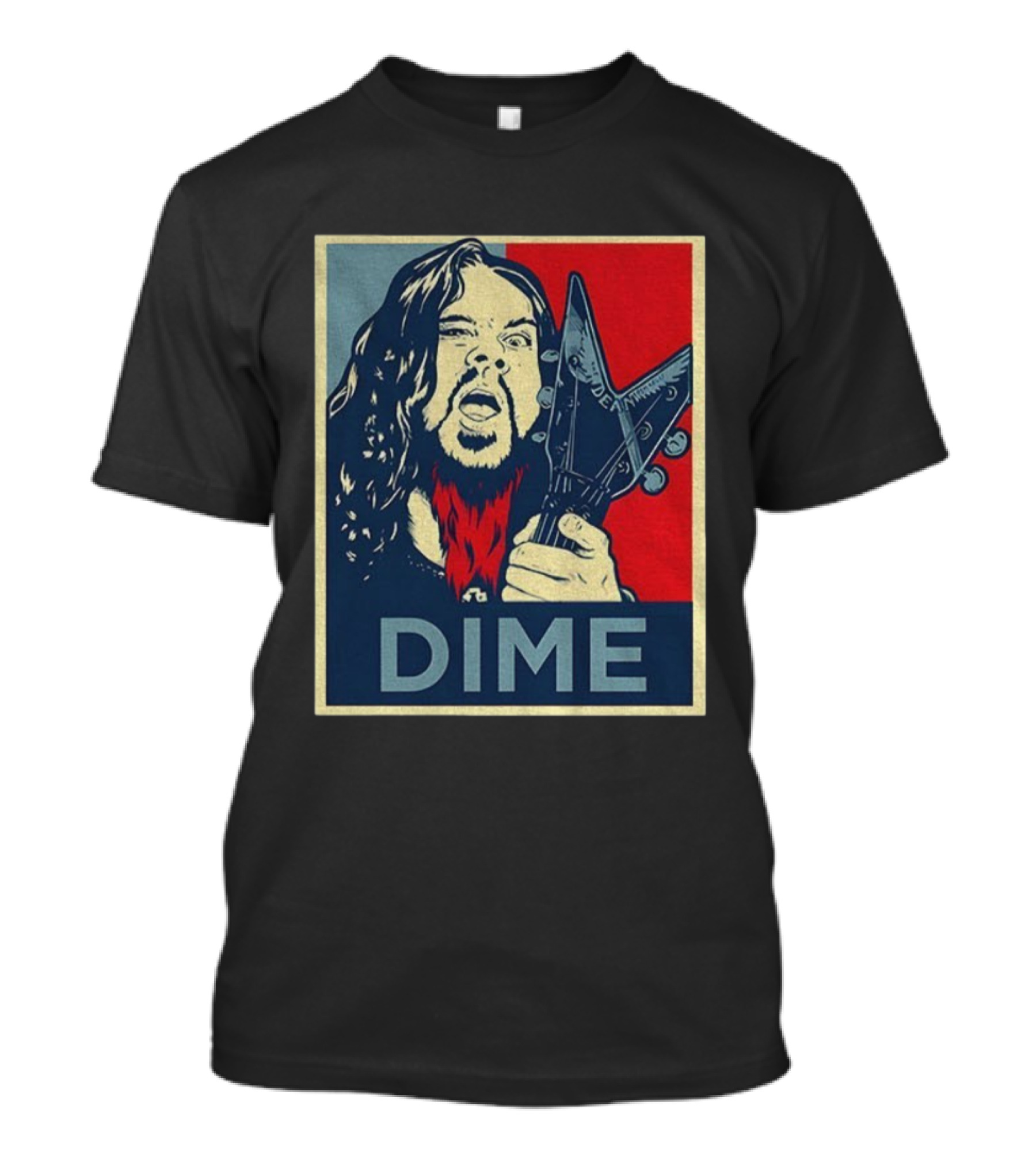 Dimebag Darrell Abbott Vintage Hope Style T-Shirt
