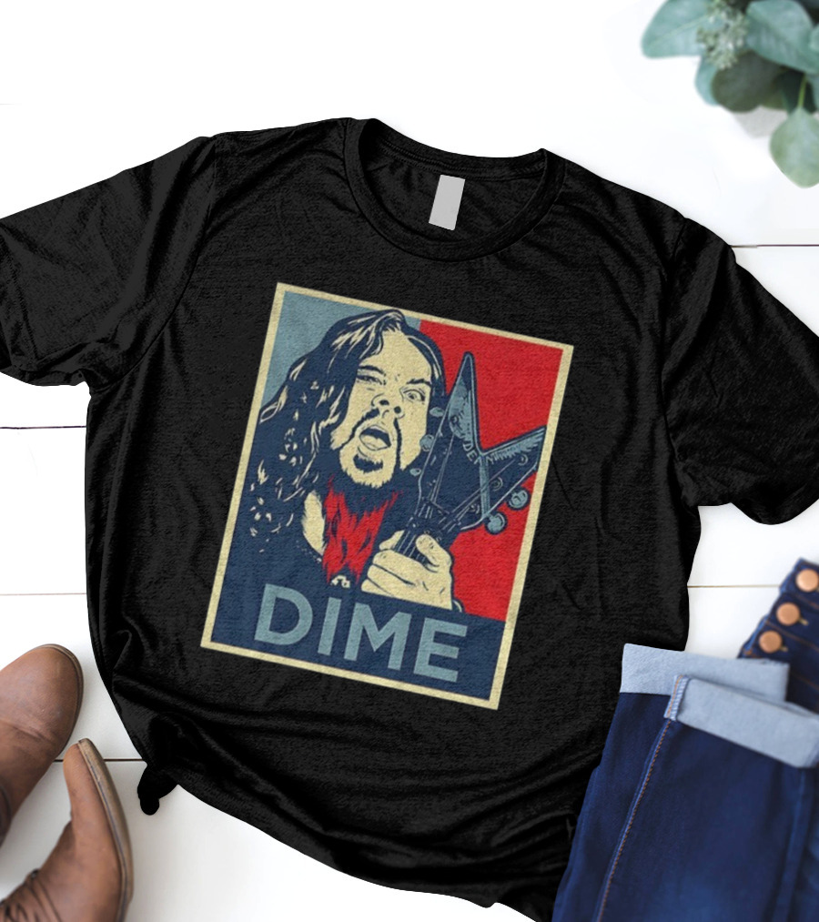 Dimebag Darrell Abbott Vintage Hope Style T-Shirt
