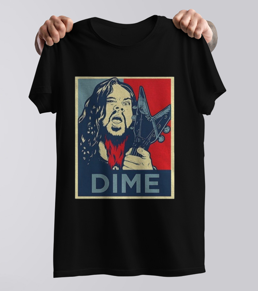 Dimebag Darrell Abbott Vintage Hope Style T-Shirt
