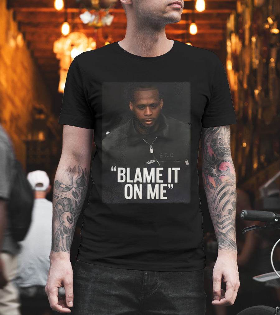 Geno Smith Blame It On Me Las Vegas Raiders T-Shirt