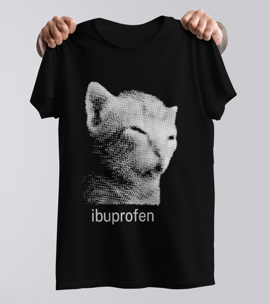Ibuprofen Headache Relief Cat T-Shirt
