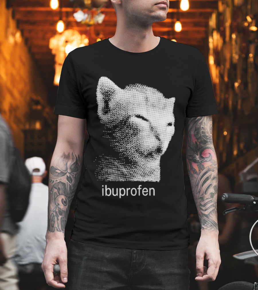 Ibuprofen Headache Relief Cat T-Shirt
