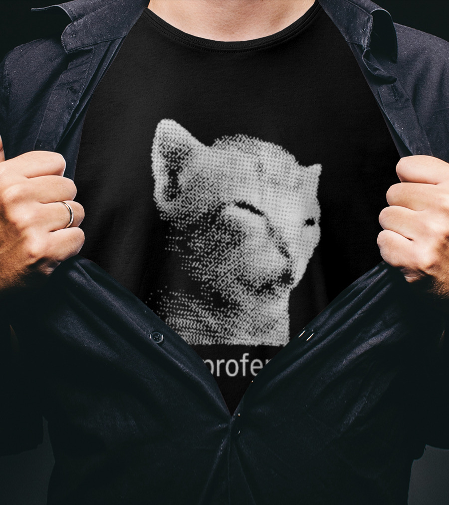 Ibuprofen Headache Relief Cat T-Shirt