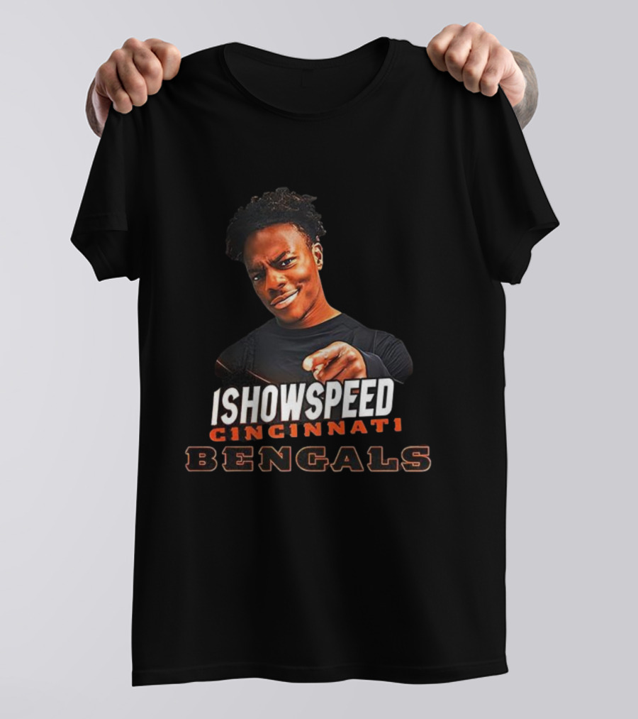 IShowSpeed Cincinnati Bengals Fan Expression T-Shirt