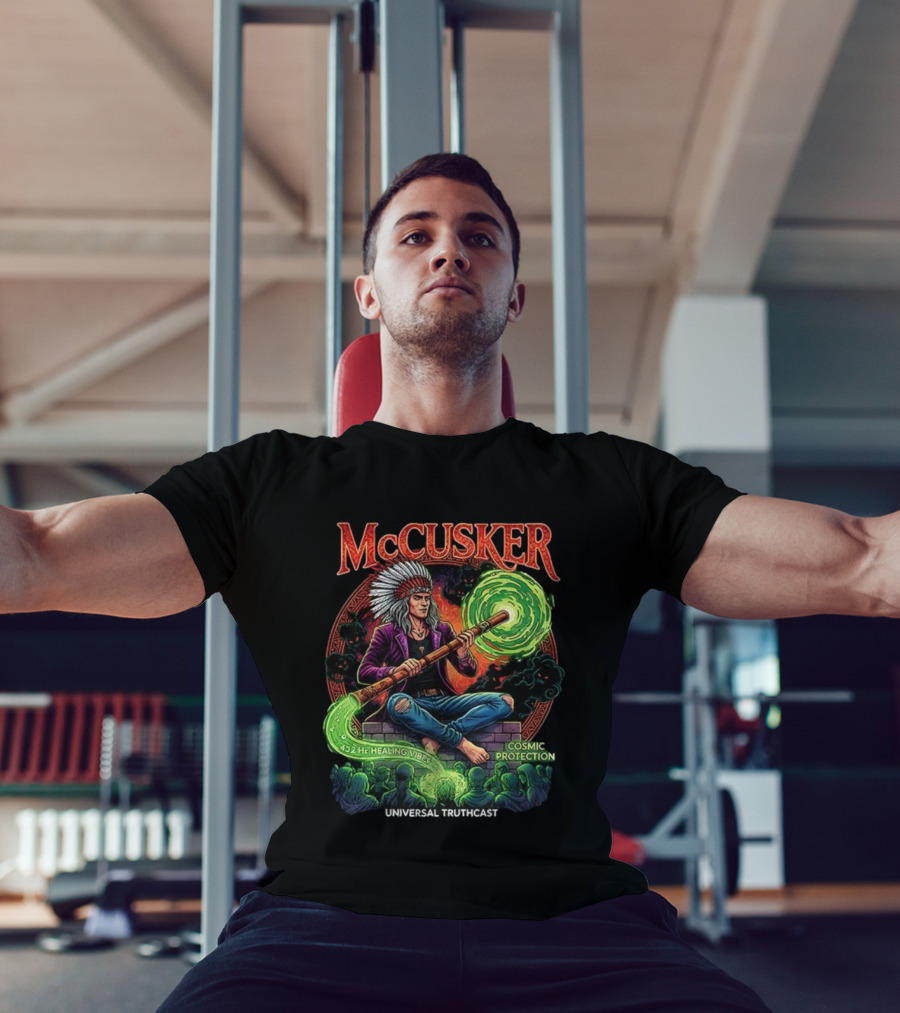McCusker Cosmic Protection 432 Hz Healing Vibes Universal Truthgcast T-Shirt