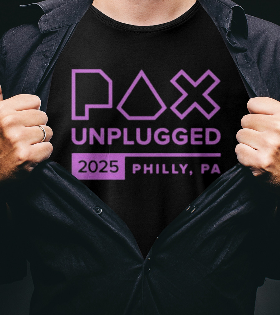 PAX Unplugged 2025 Philly PA Event T-Shirt