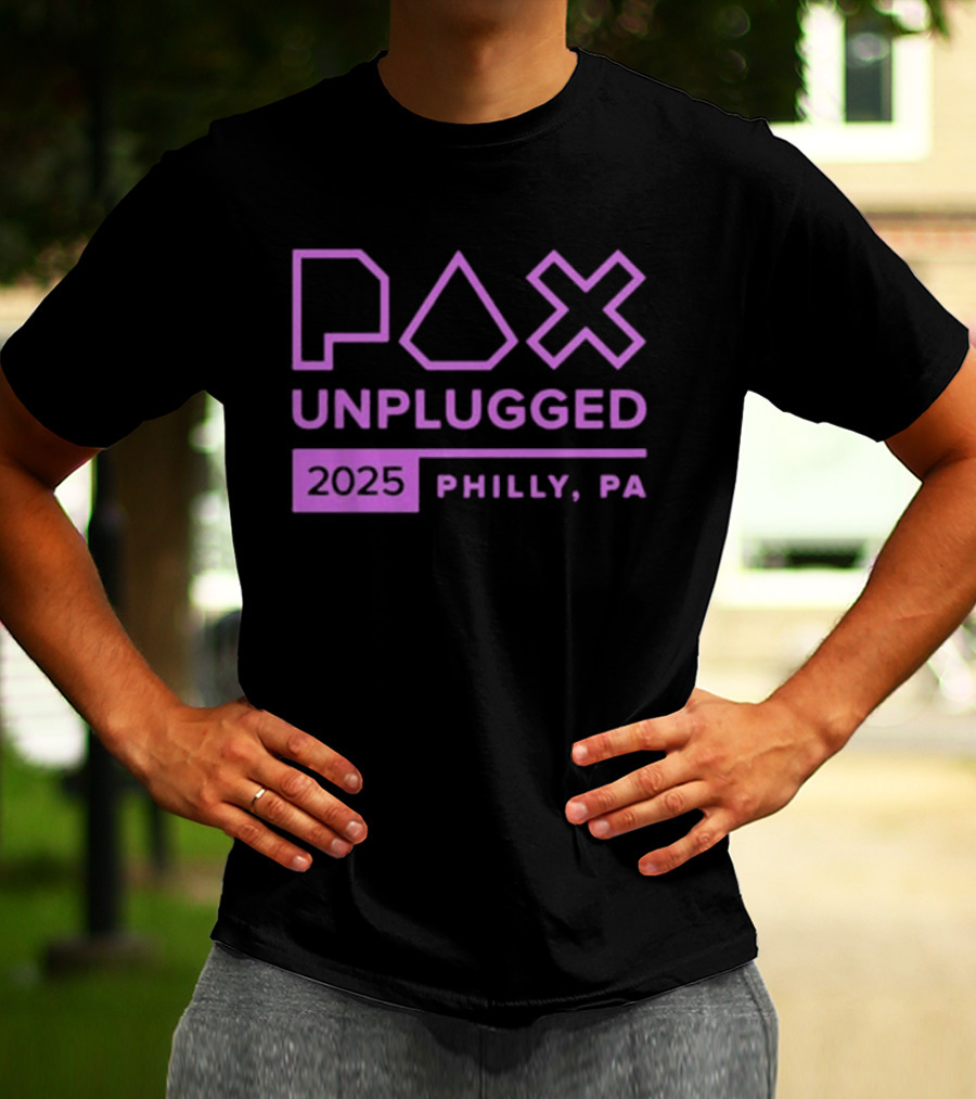 PAX Unplugged 2025 Philly PA Event T-Shirt