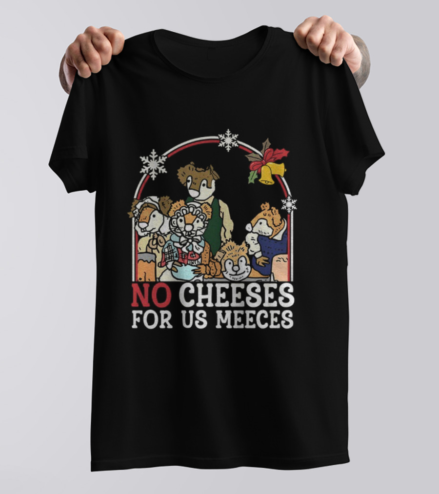 The Muppet Carol Christmas No Cheeses For Us Meeces Snowflakes T-Shirt