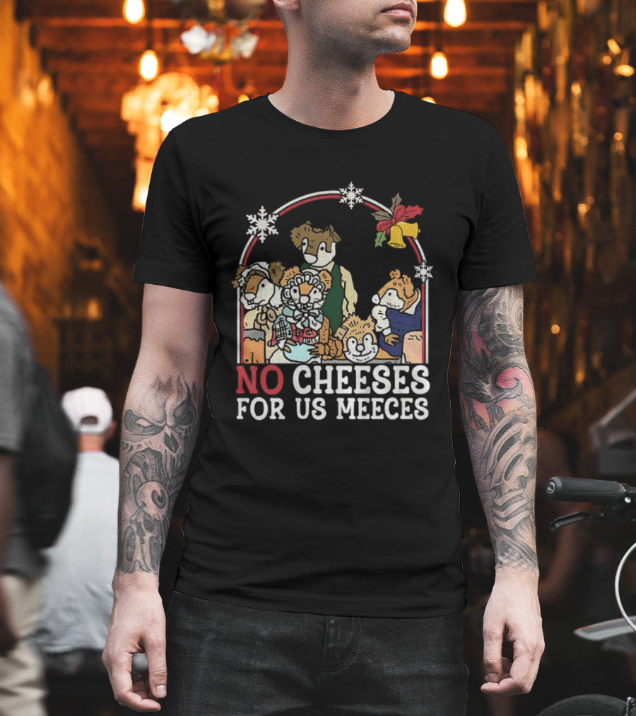 The Muppet Carol Christmas No Cheeses For Us Meeces Snowflakes T-Shirt