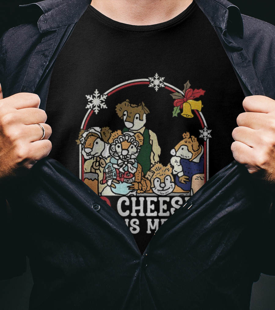 The Muppet Carol Christmas No Cheeses For Us Meeces Snowflakes T-Shirt