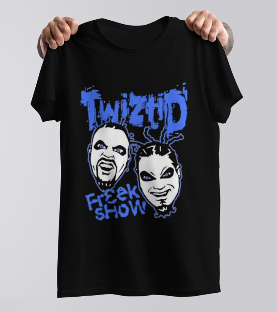 Twiztid Freak Show Faces Horror Band Merch T-Shirt