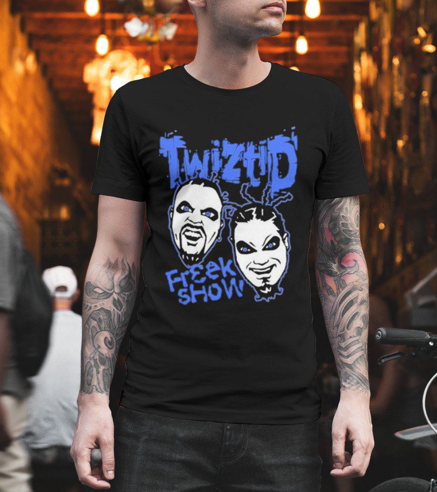 Twiztid Freak Show Faces Horror Band Merch T-Shirt