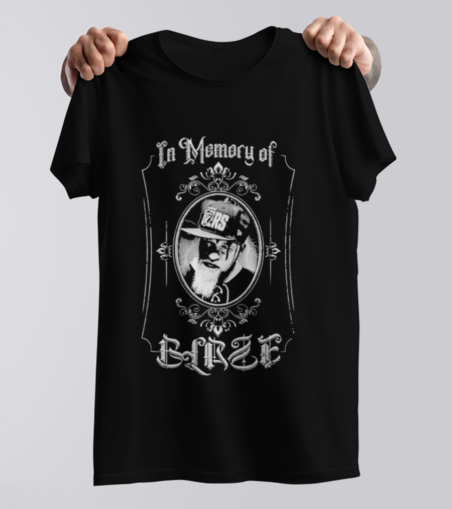 Twiztid In Memory Of Blaze Memorium Gothic Tribute T-Shirt
