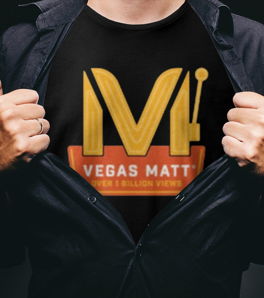 VEGAS MATT Over 1 Billion Views Milestone Celebration T-Shirt
