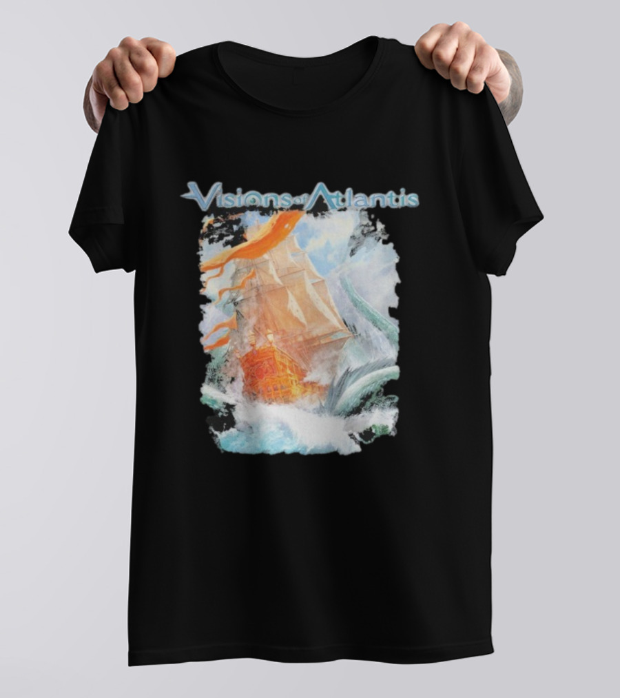 Visions Of Atlantis Nautical Symphony Adventure T-Shirt