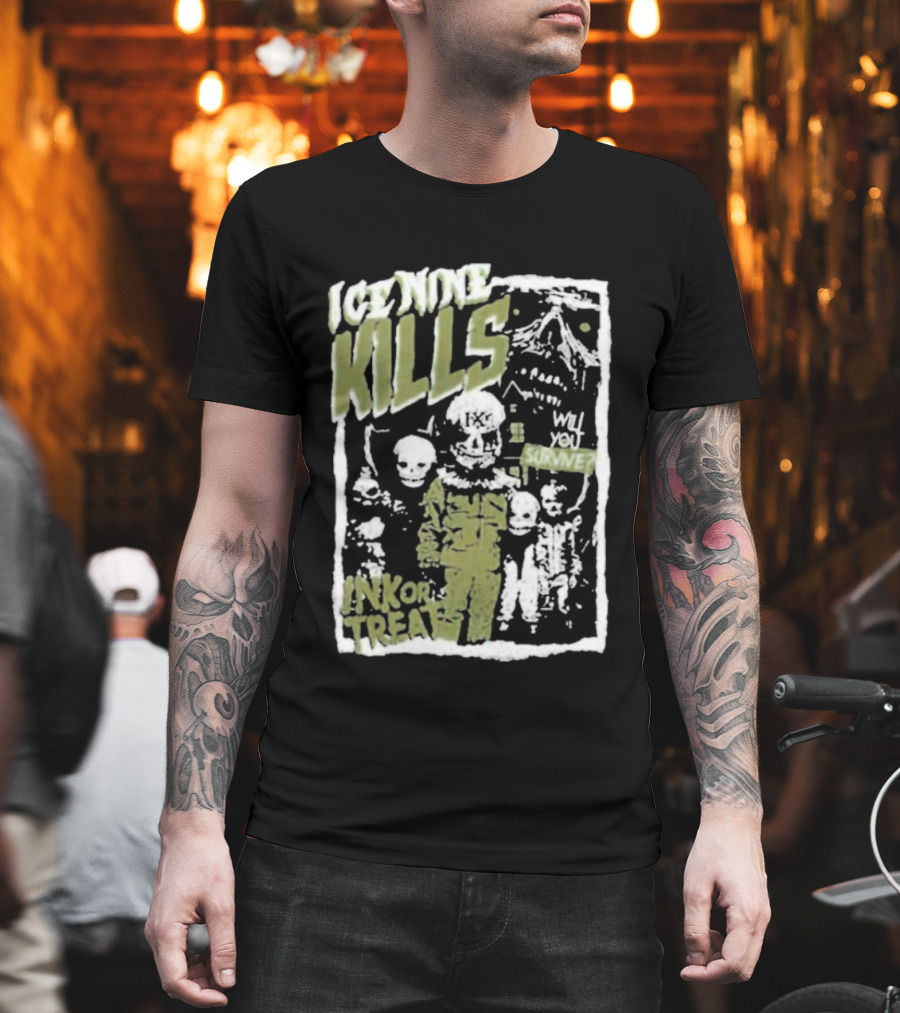 Ice Nine Kills Halloween Ink Or Treat Pop Up Event 2025 Munich T-Shirt