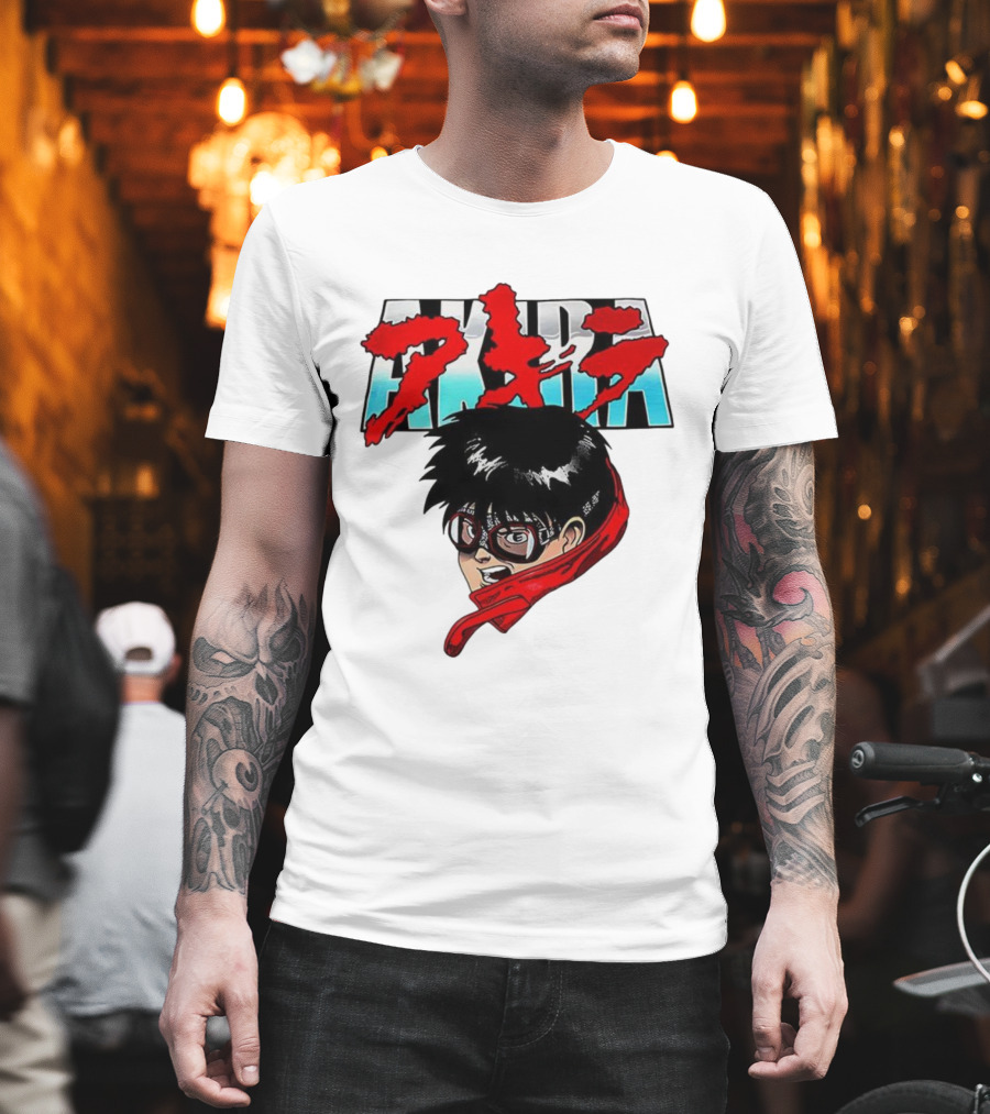 Akira Manga Character Iconic Japanese Graphic T-Shirt