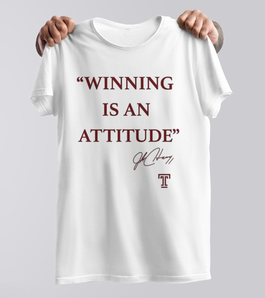 Winning Is An Attitude J McGuire T T-Shirt
