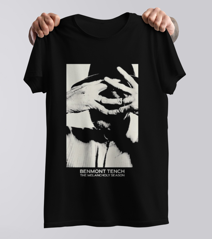Benmont Tench Peeking Eye Hands The Melancholy Season T-Shirt