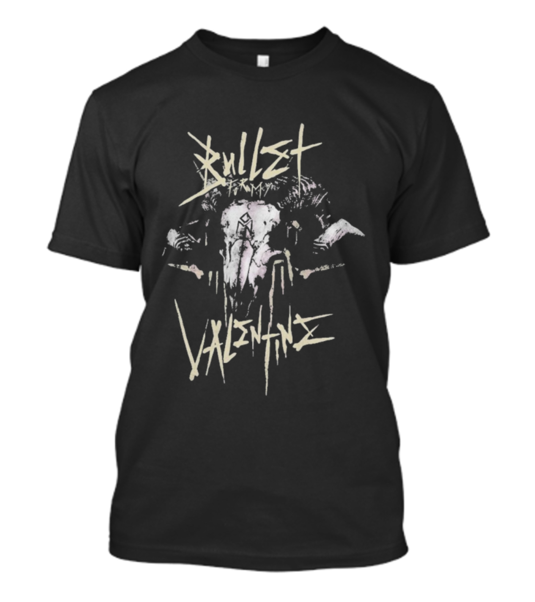 Bullet For My Valentine Ram Skull Valentine's Day T-Shirt