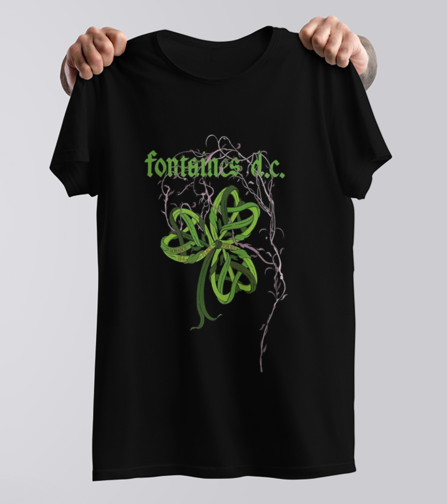 Fontaines D.C. Shamrock Romance Is A Place For Me And You T-Shirt