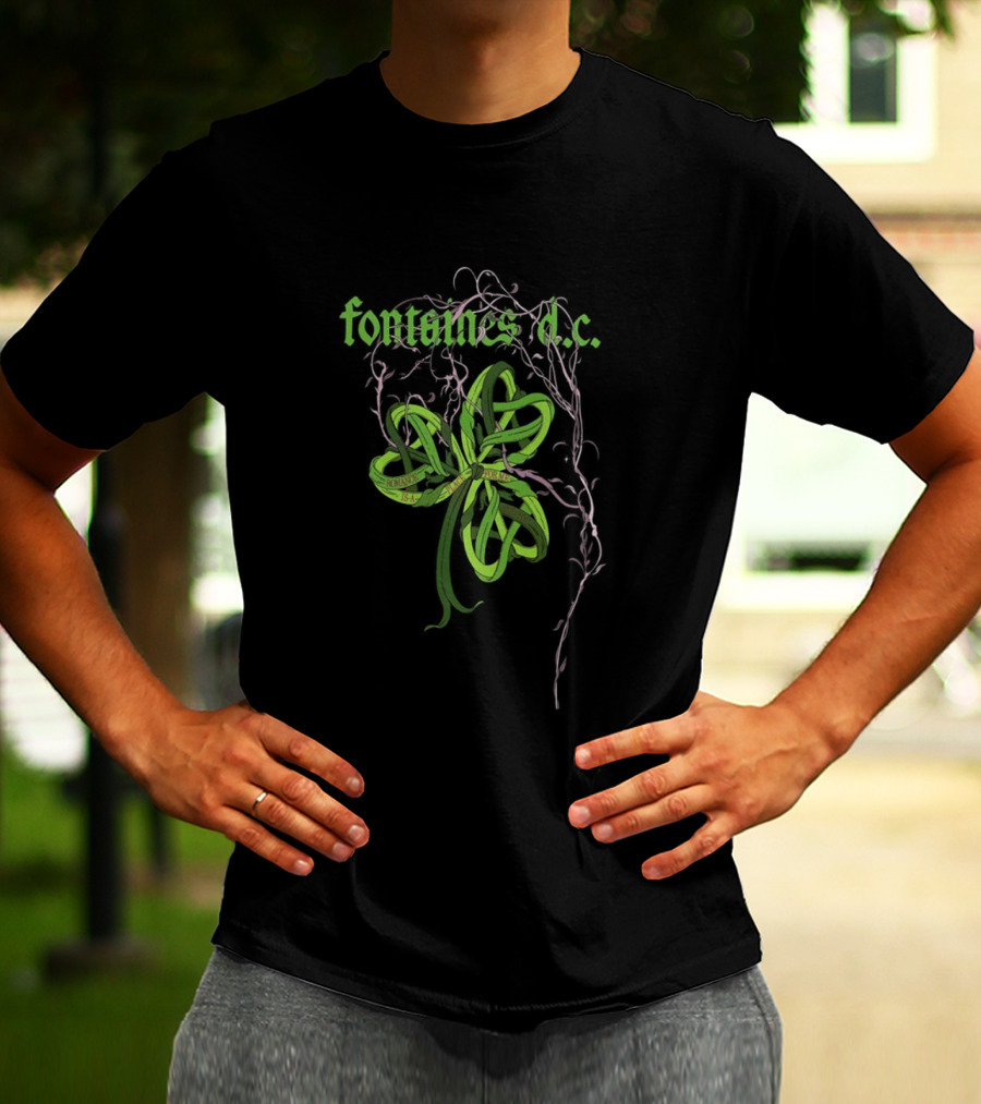 Fontaines D.C. Shamrock Romance Is A Place For Me And You T-Shirt