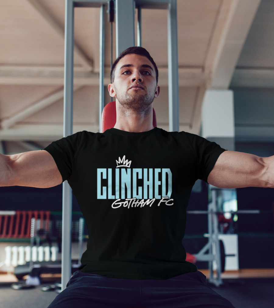 Clinched Crown Gotham FC Victory T-Shirt
