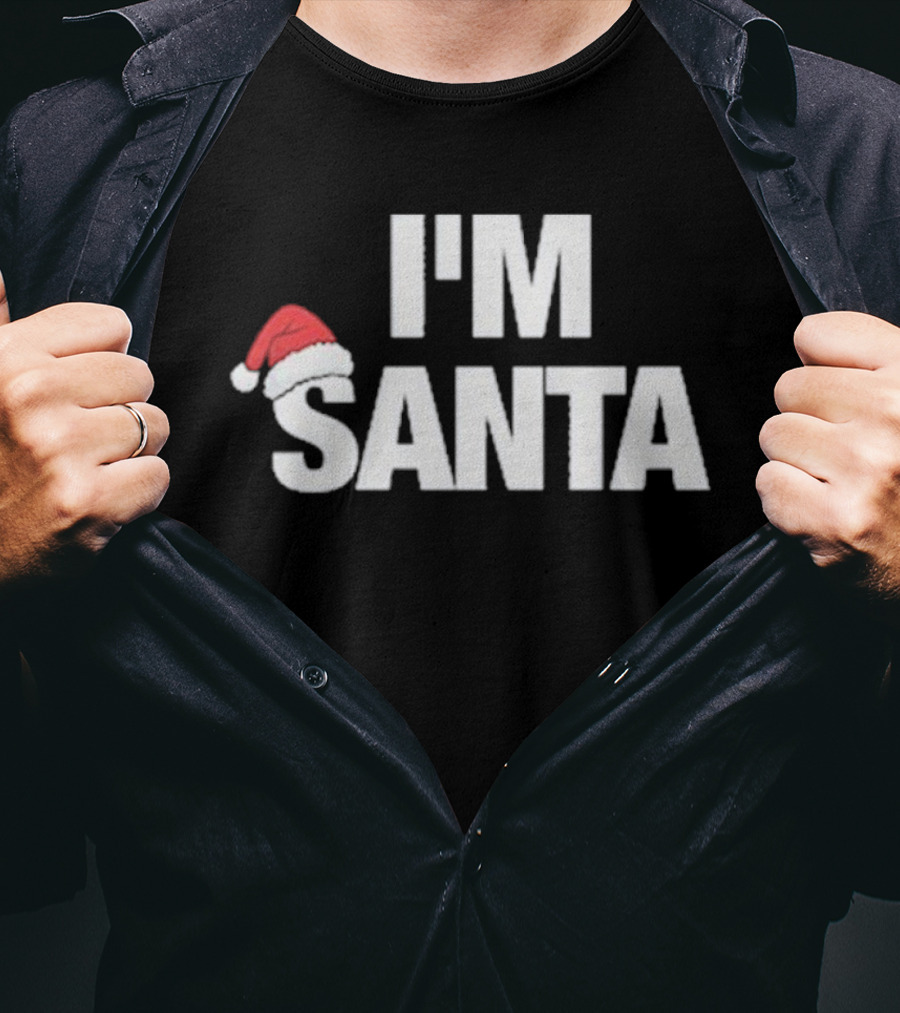 I'M Santa Hat Xmas Christmas Holiday T-Shirt