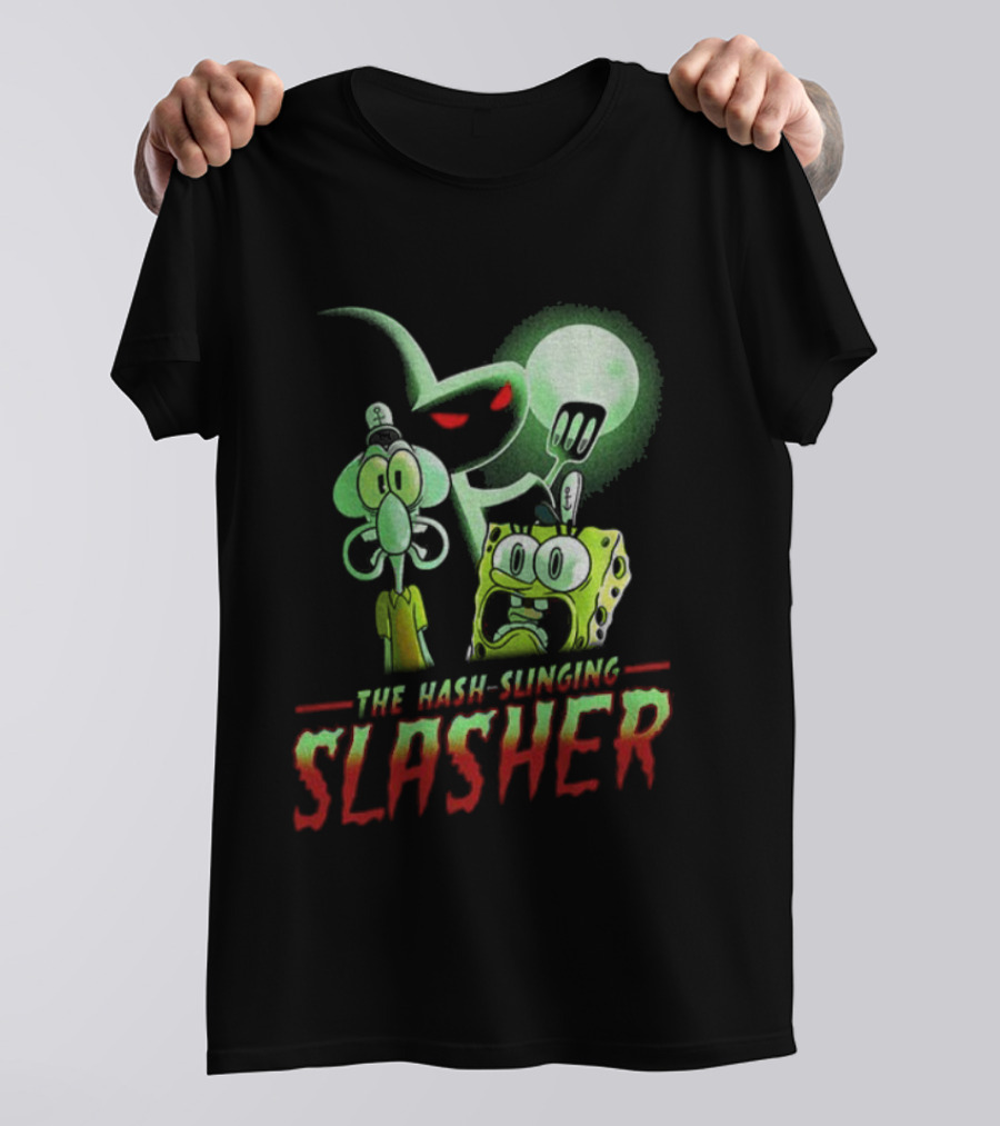The Hash Slinging Slasher Ocean Cartoon Characters T-Shirt