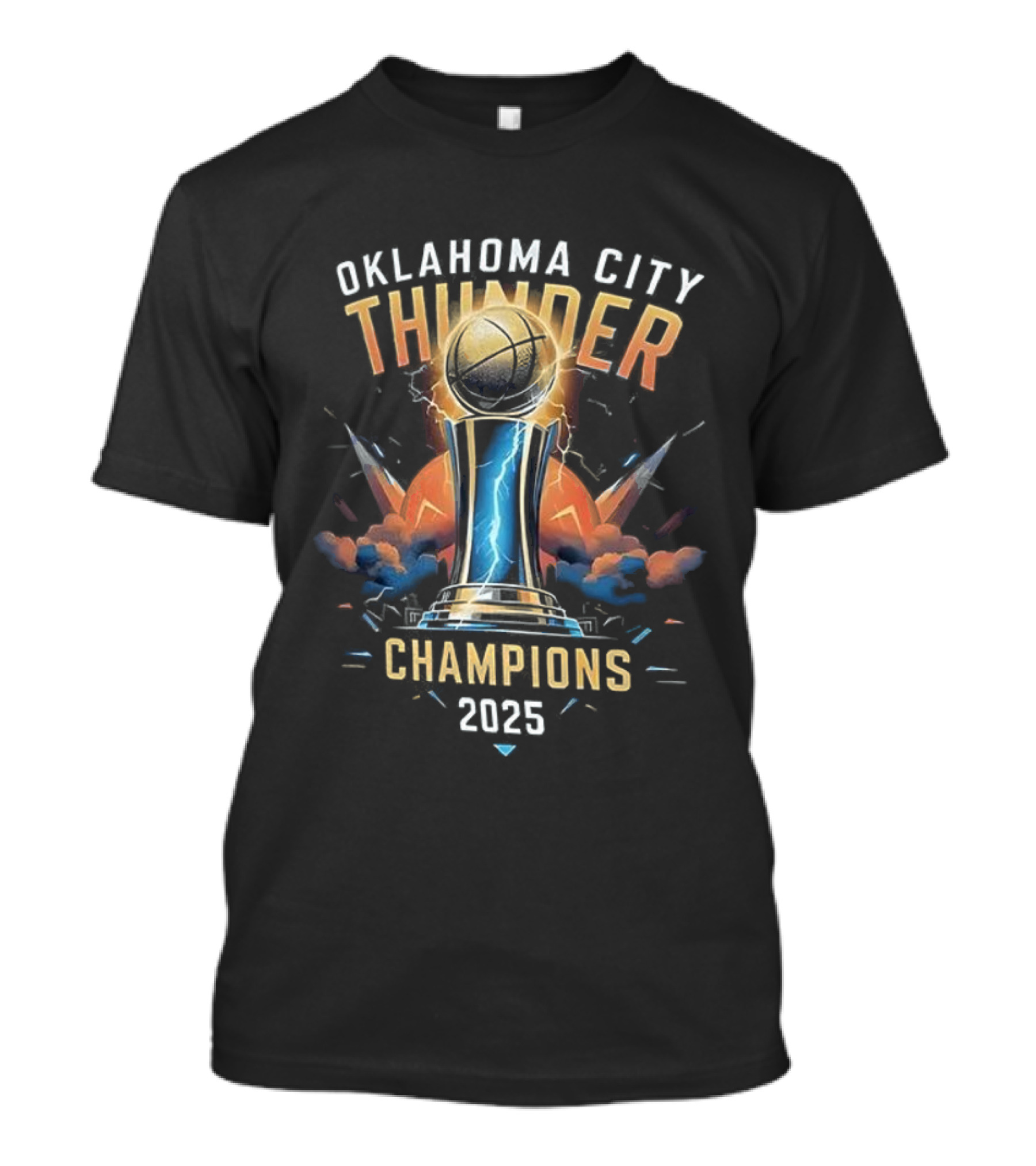 Oklahoma City Thunder Champions Trophy 2025 T-Shirt