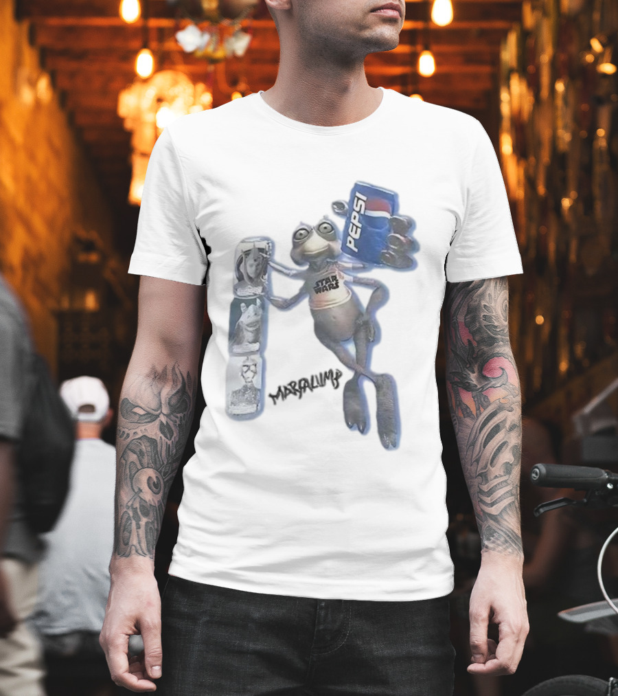 Rare Marfalump Star Wars Pepsi Retro Promo T-Shirt