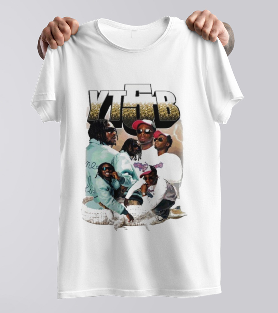 Young & Bugsey YTB Gator College Poses Music Fashion Style T-Shirt