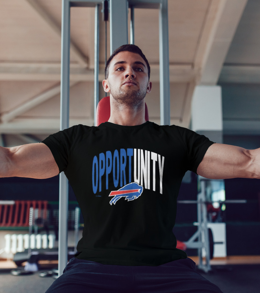 Buffalo Bills Inspire Change Opportunity NFL Logo T-Shirt