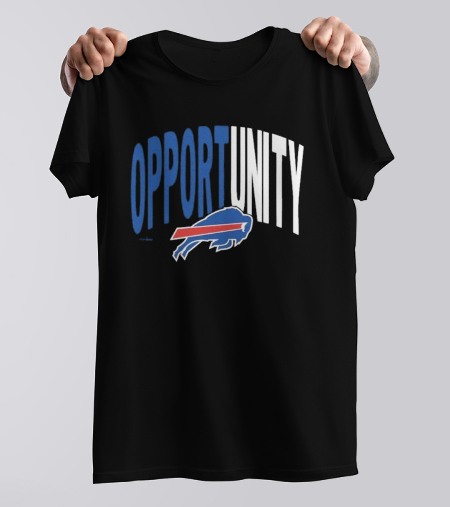 Buffalo Bills Inspire Change Opportunity NFL Logo T-Shirt