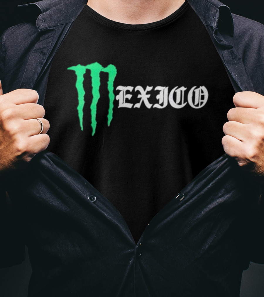 Ghetto Rodeo Monster Energy Mexico Chingon T-Shirt