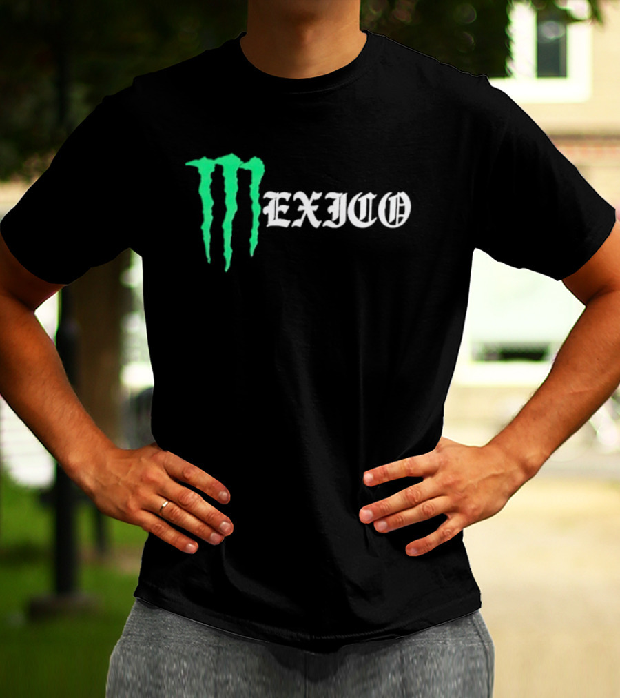 Ghetto Rodeo Monster Energy Mexico Chingon T-Shirt