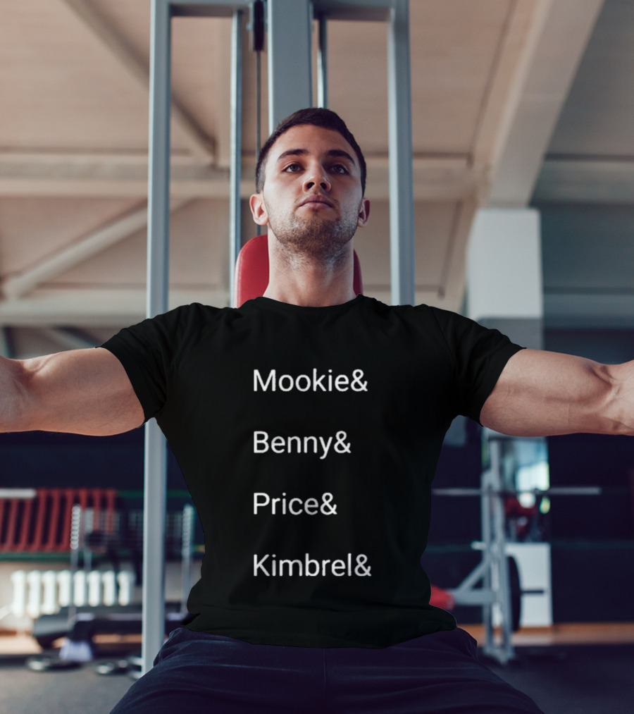 Mookie Benny Price Kimbrel Player Lineup T-Shirt