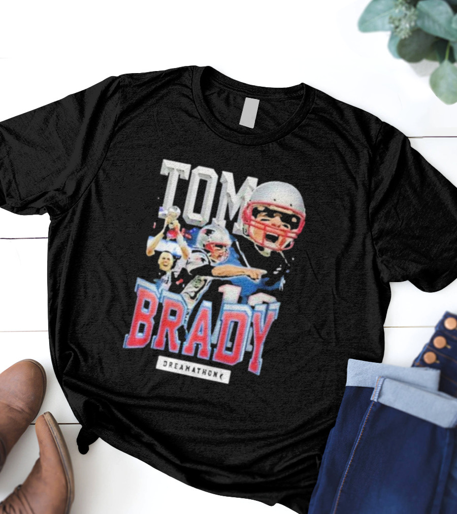 Tom Brady New England Patriots Dreamathon NFL Legend T-Shirt