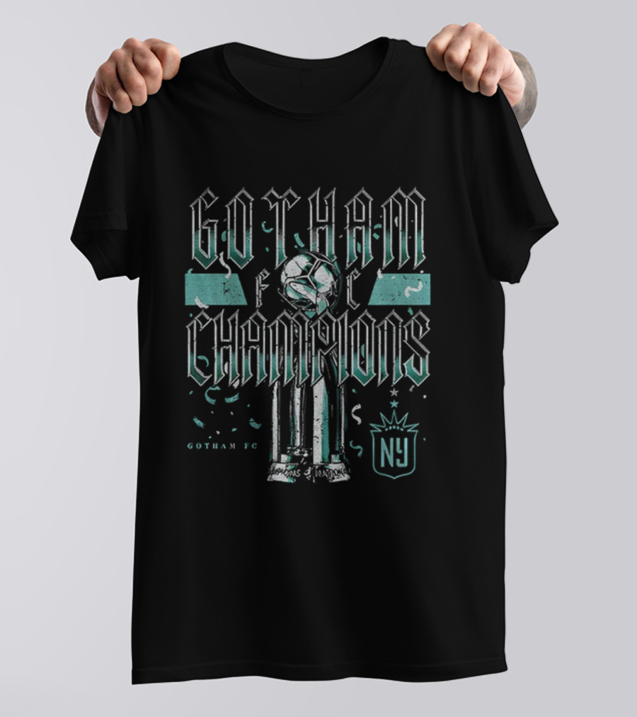 Gotham FC Champions NY 2025 T-Shirt