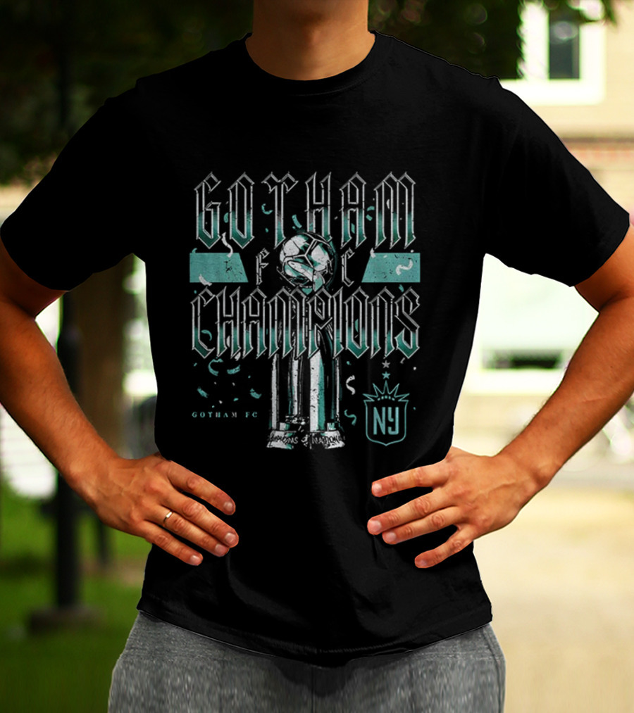 Gotham FC Champions NY 2025 T-Shirt
