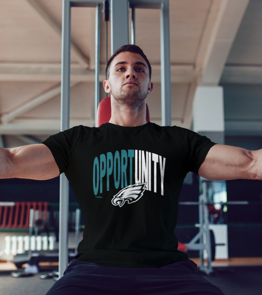 Philadelphia Eagles Opportunity Philly Inspire Change NFL T-Shirt