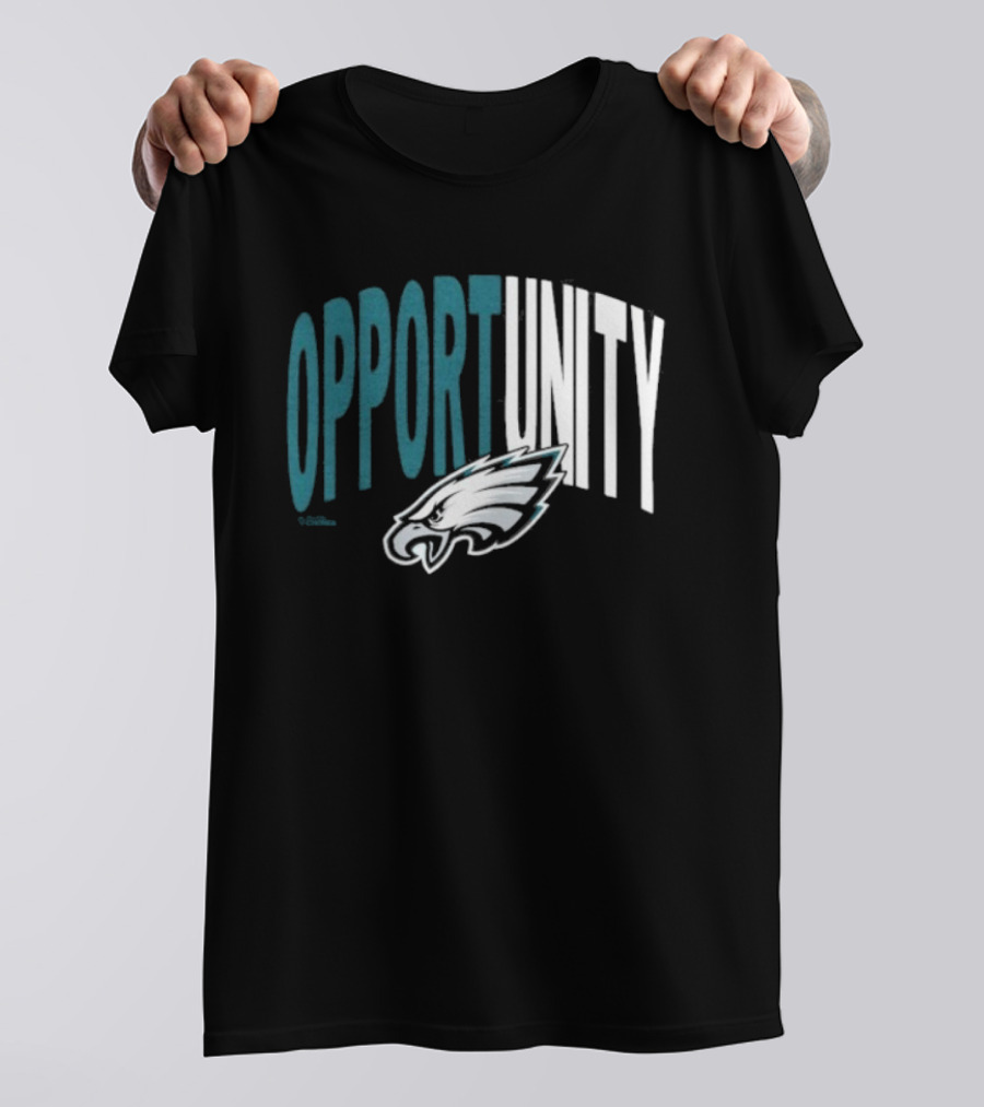 Philadelphia Eagles Opportunity Philly Inspire Change NFL T-Shirt