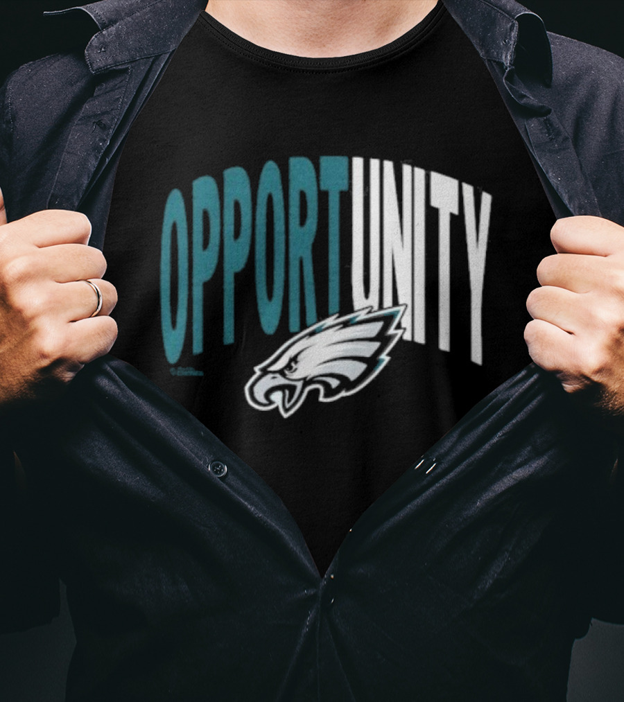 Philadelphia Eagles Opportunity Philly Inspire Change NFL T-Shirt
