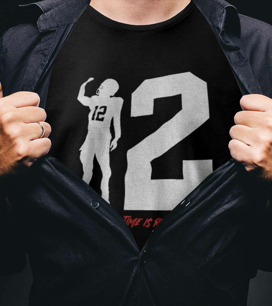 Shedeur Sanders 12 Cleveland Browns When The Time Is Right NFL Football 2025 T-Shirt