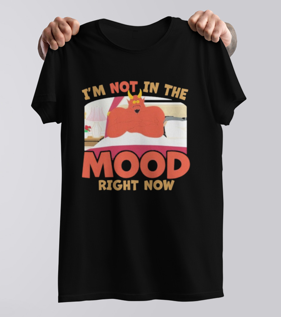 South Park Satan I'm Not In The Mood Right Now Devil T-Shirt