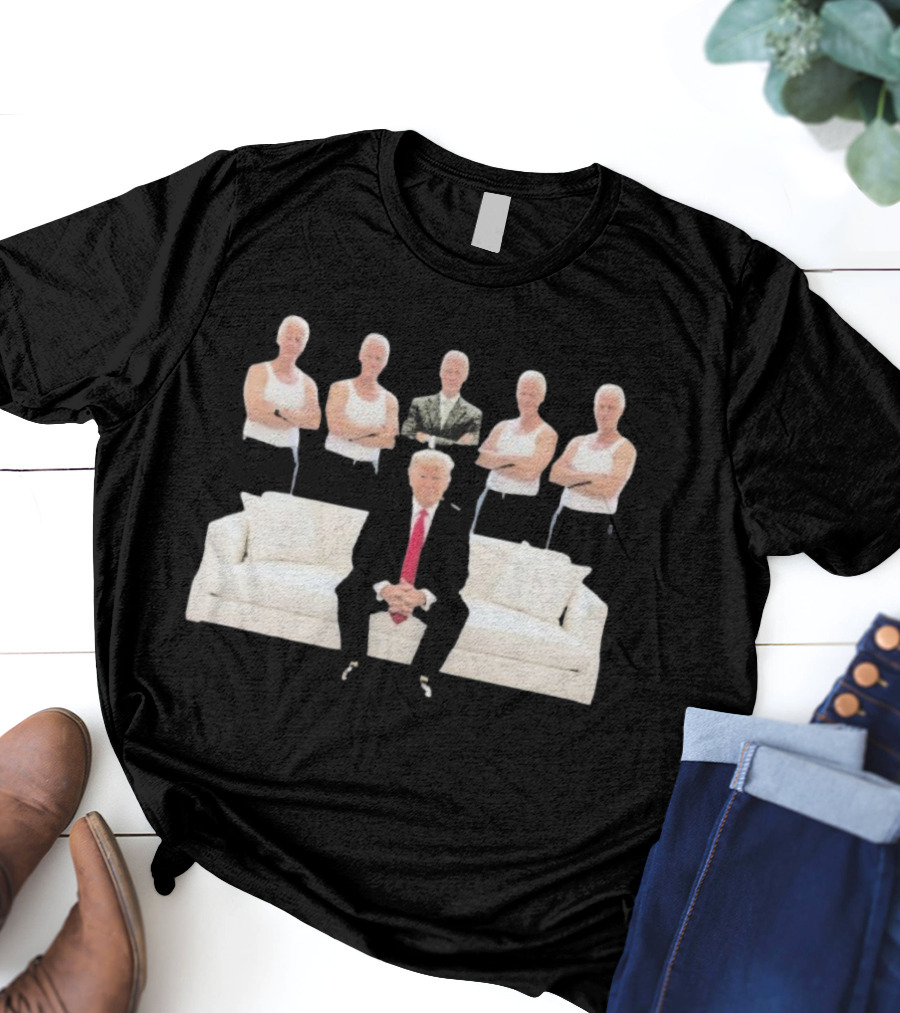 Trump Big Beautiful Bill Clinton Collection Sofa T-Shirt