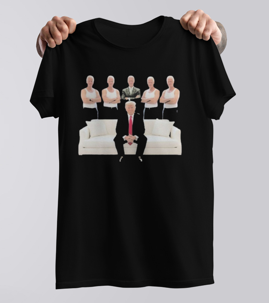 Trump Big Beautiful Bill Clinton Collection Sofa T-Shirt