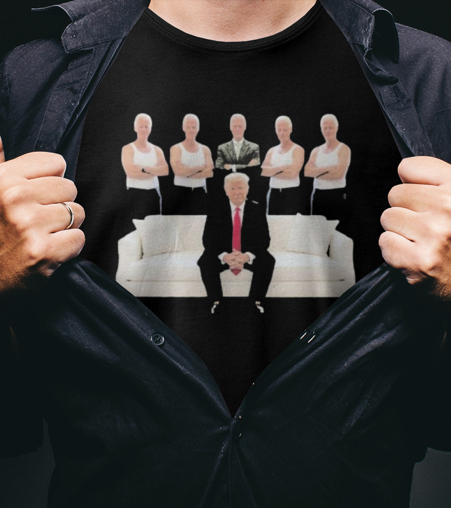 Trump Big Beautiful Bill Clinton Collection Sofa T-Shirt